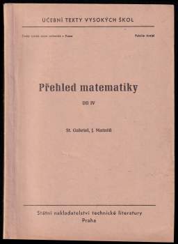 Přehled matematiky