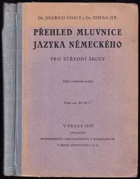 Přehled mluvnice jazyka německého pro střední školy