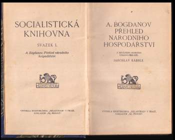 Aleksandr Aleksandrovič Bogdanov: Přehled národního hospodářství