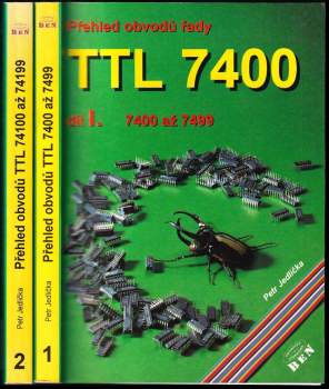 Přehled obvodů řady TTL 7400 díl I. + II. KOMPLET - 7400 až 7499 + 74100 až 74199