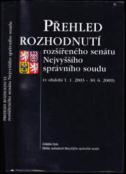 Přehled rozhodnutí rozšířeného senátu Nejvyššího správního soudu