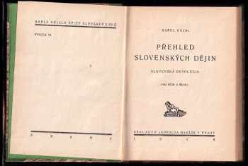 Karel Kálal: Přehled slovenských dějin
