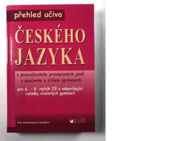 Přehled učiva českého jazyka