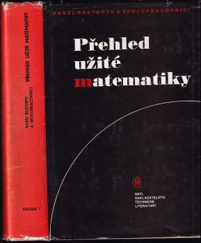 Karel Rektorys: Přehled užité matematiky I