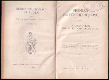 Emil Otruba: Přehled válečného dějepisu