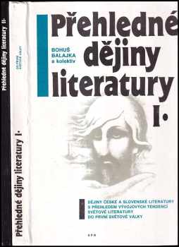 Přehledné dějiny literatury I+II