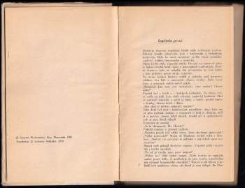 Jan Dobraczyński: Přelévat moře