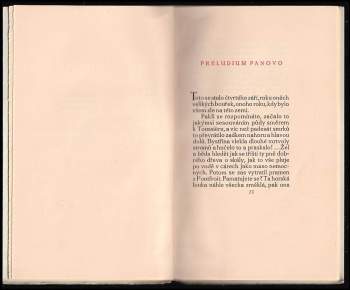 Jean Giono: Preludium Panovo