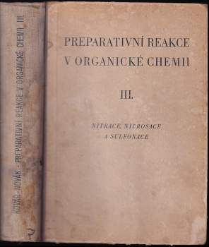 Preparativní reakce v organické chemii