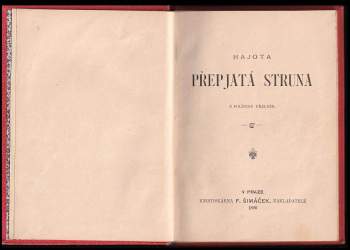 Helena Janina Pajzderska: Přepjatá struna