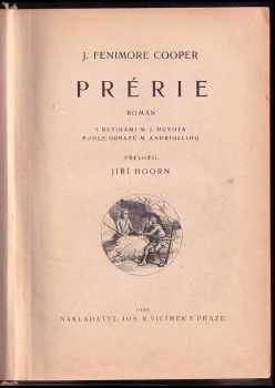 James Fenimore Cooper: Prérie - Román