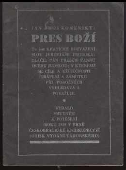 Pres Boží