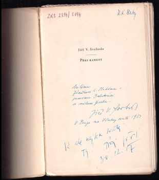 Jiří Václav Svoboda: Přes kameny
