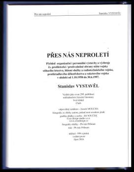 Stanislav Vystavěl: Přes nás neproletí