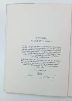 Jiří Marek: President a havíř