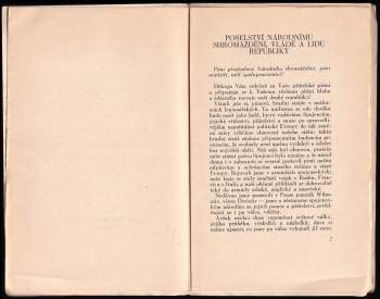 Tomáš Garrigue Masaryk: President Masaryk k desátému výročí republiky