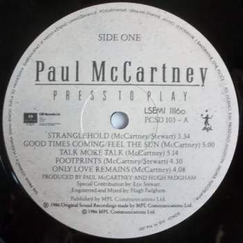 Paul McCartney: Press To Play