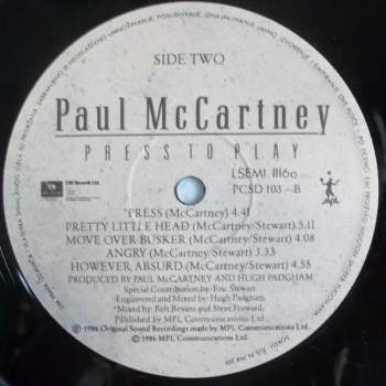 Paul McCartney: Press To Play