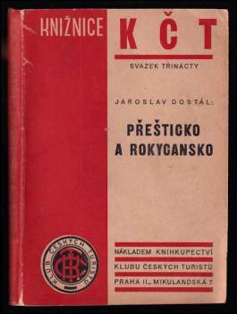 Jaroslav Dostál: Přešticko a Rokycansko