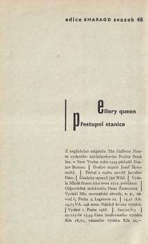 Ellery Queen: Přestupní stanice