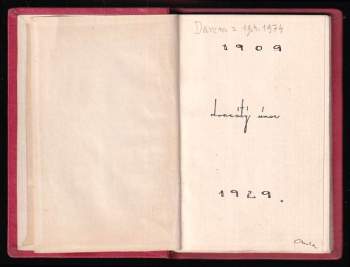 W. B Yeats: Přesýpací hodiny