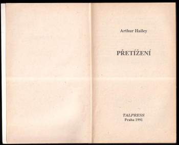 Arthur Hailey: Přetížení