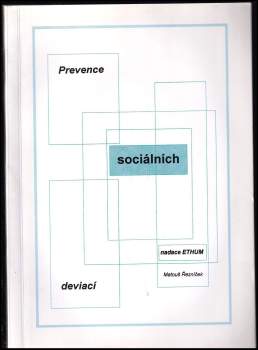 Prevence sociálních deviací