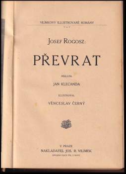 Józef Rogosz: Převrat