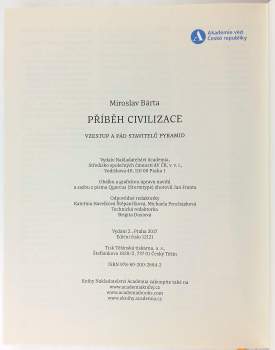 Miroslav Bárta: Příběh civilizace
