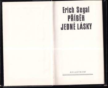 Erich Segal: Příběh jedné lásky
