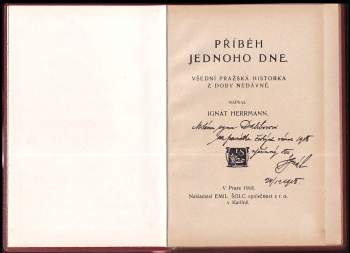 Ignát Herrmann: Příběh jednoho dne