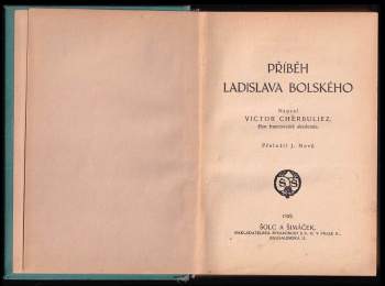 Victor Cherbuliez: Příběh Ladislava Bolského