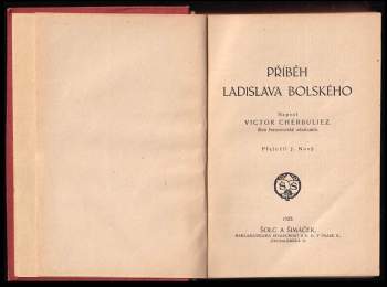 Victor Cherbuliez: Příběh Ladislava Bolského