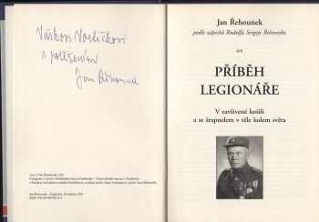 Jan Řehounek: Příběh legionáře