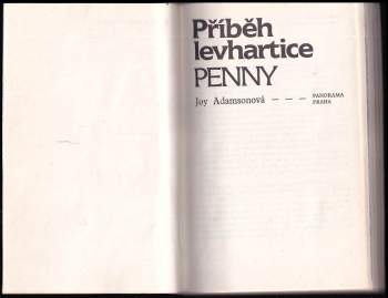 Joy Adamson: Příběh levhartice Penny