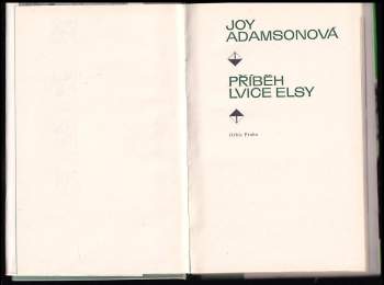 Joy Adamson: Příběh lvice Elsy