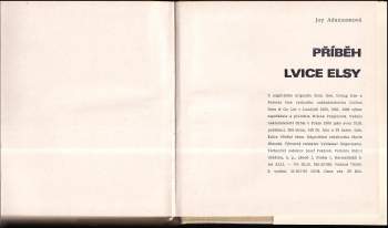 Joy Adamson: Příběh lvice Elsy