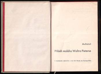 Multatuli: Příběh malého Waltra Pieterse