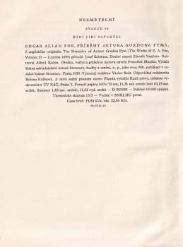 Edgar Allan Poe: Příběhy Artura Gordona Pyma