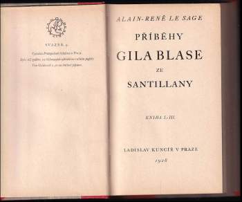 Alain-René Lesage: Příběhy Gila Blase ze Santillany