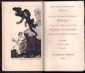 Antoine François Prévost: Příběhy Manony Lescautové