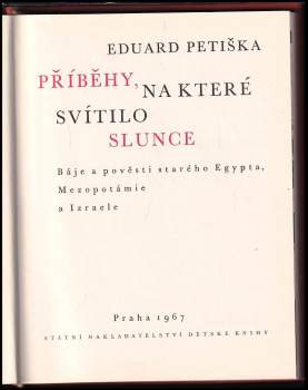Eduard Petiška: Příběhy, na které svítilo slunce