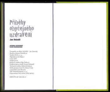 Jan Hnízdil: Příběhy obyčejného uzdravení