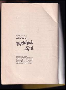 Jaroslav Foglar: Příběhy Rychlých šípů