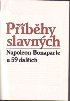 Vojtěch Steklač: Příběhy slavných