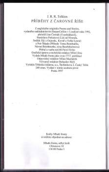 J. R. R Tolkien: Příběhy z čarovné říše