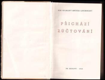 Robert Hamilton Bruce Lockhart: Přichází zúčtování