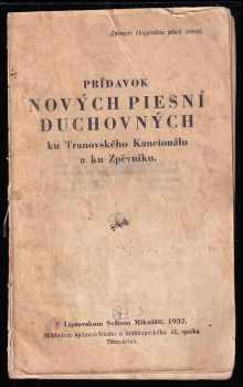 Jiří Třanovský: KOMPLET Filozofie a náboženství 2X Cithara Sanctorum + Prídavok nových piesní duchovných ku Tranovskému Kancionálu a ku Zpěvníku