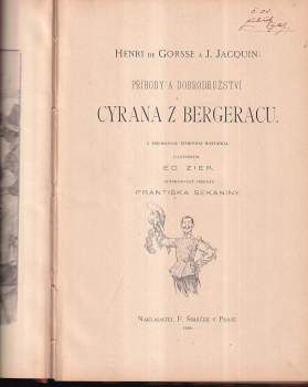Joseph Jacquin: Příhody a dobrodružství Cyrana z Bergeracu