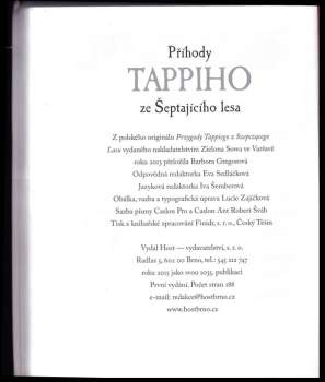 Marcin Mortka: Příhody Tappiho ze Šeptajícího lesa
